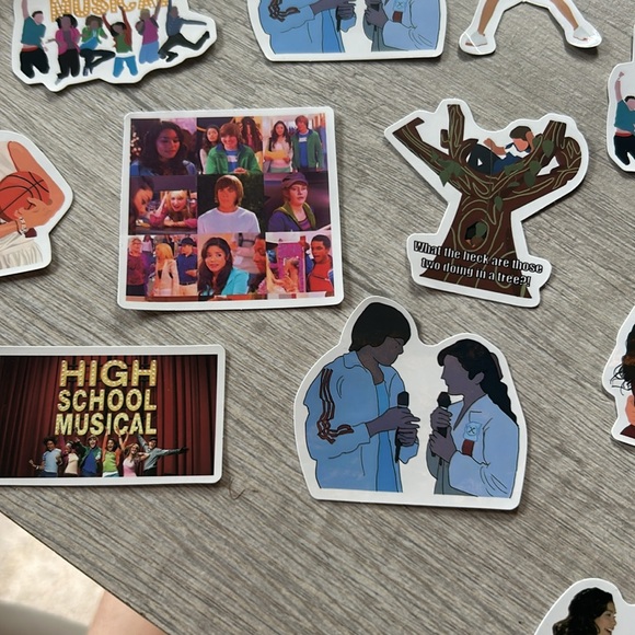 the first high school musical set of 16 stickers brand new  can be separated - Picture 5 of 5